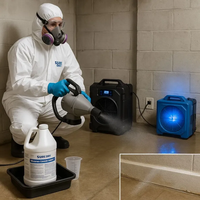Sanitization and Odor Removal process in Lattingtown, NY