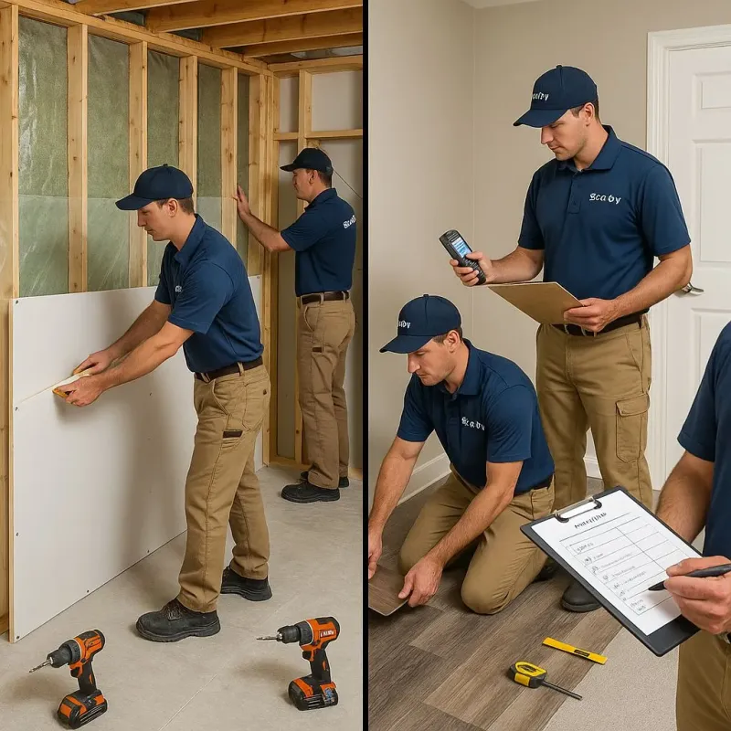 Repairs and Reconstruction process in Lattingtown, NY